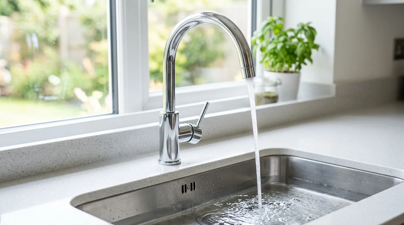Local Plumbing Master Pros same day plumber fixing a faucet in Suffield, OH