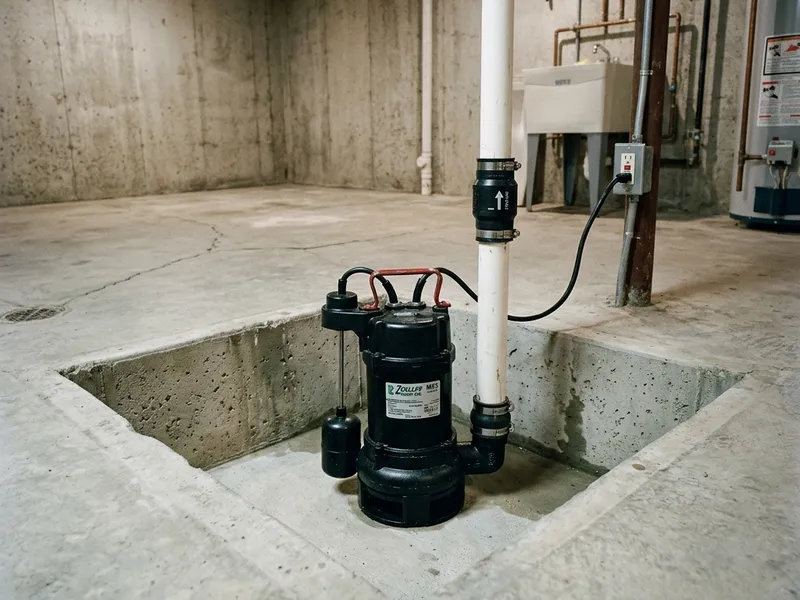 Sump Pump Installation Plumber in Suffield, OH